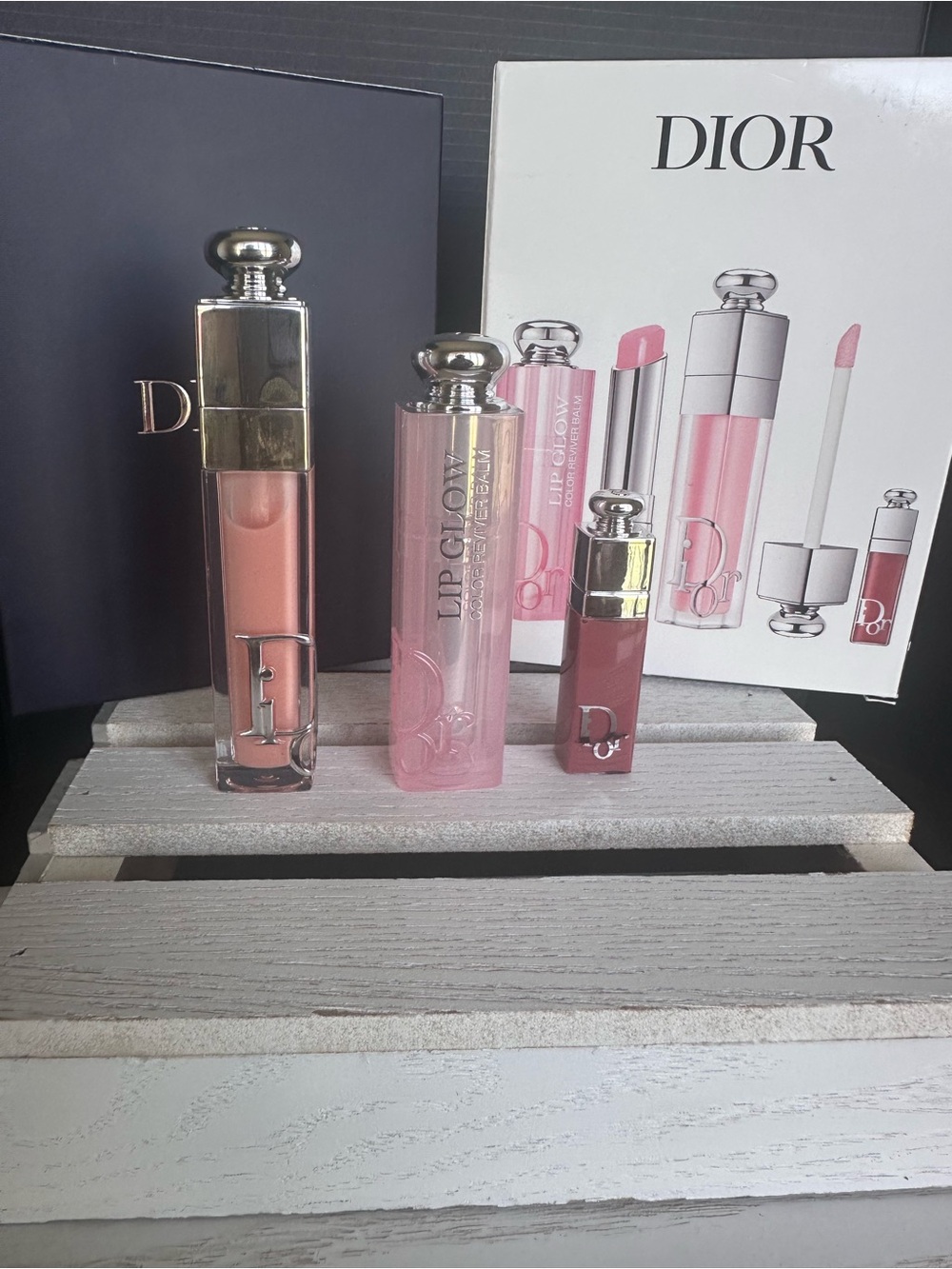 Dior Pink Lip Set – Lipstick, Lip Glow & Gloss Trio - Picture 5 of 10